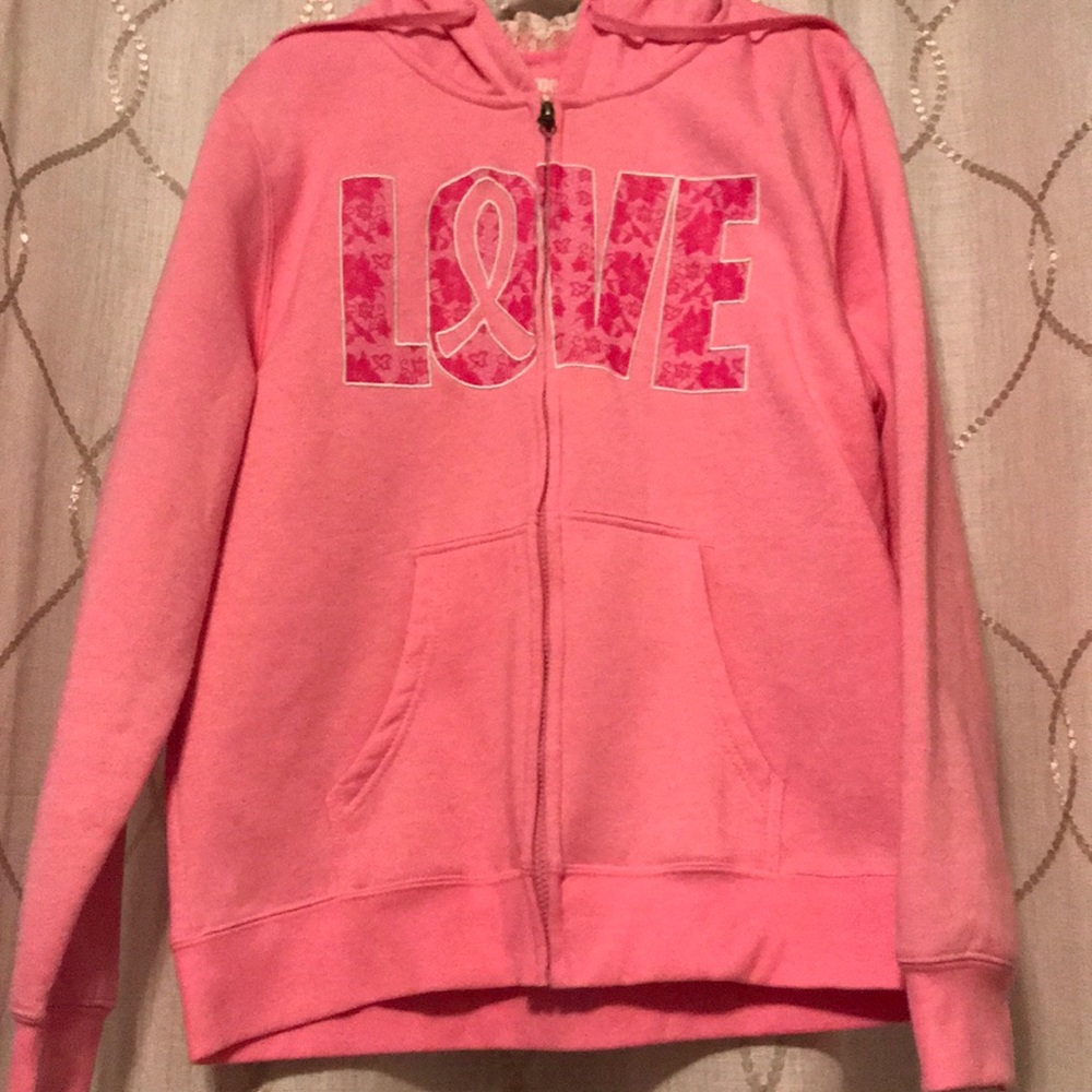 Pink hoody